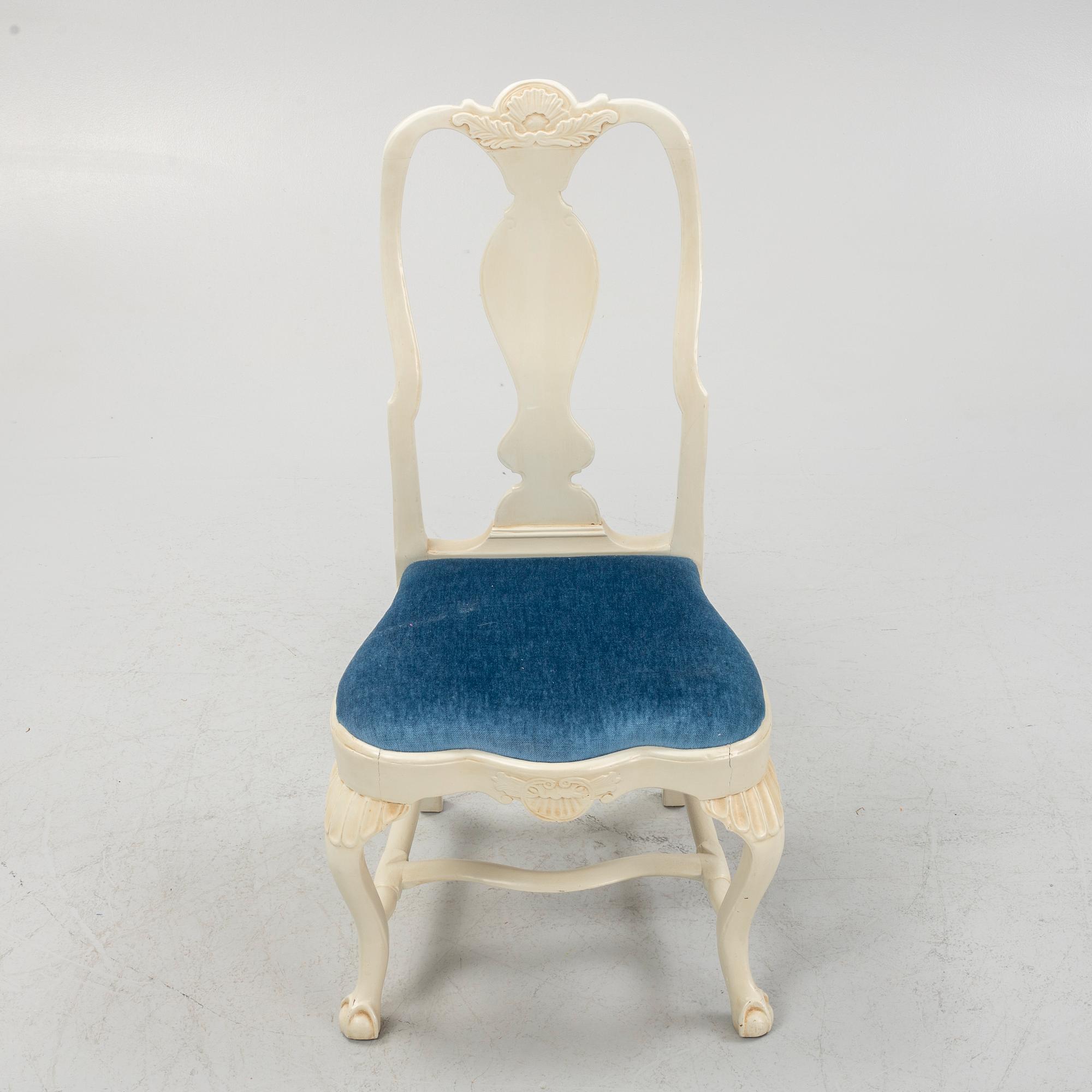 Four 18th Century Chairs.