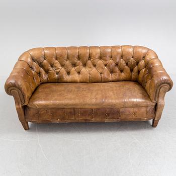 A Chesterfield model sofa, 1920s / 30s.