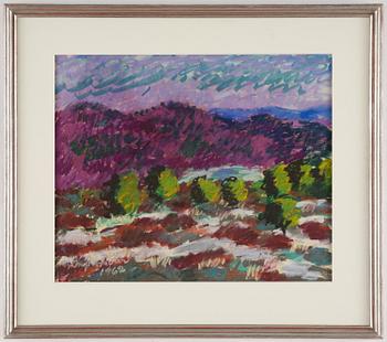 Inge Schiöler, Utsikt från Flatberget.