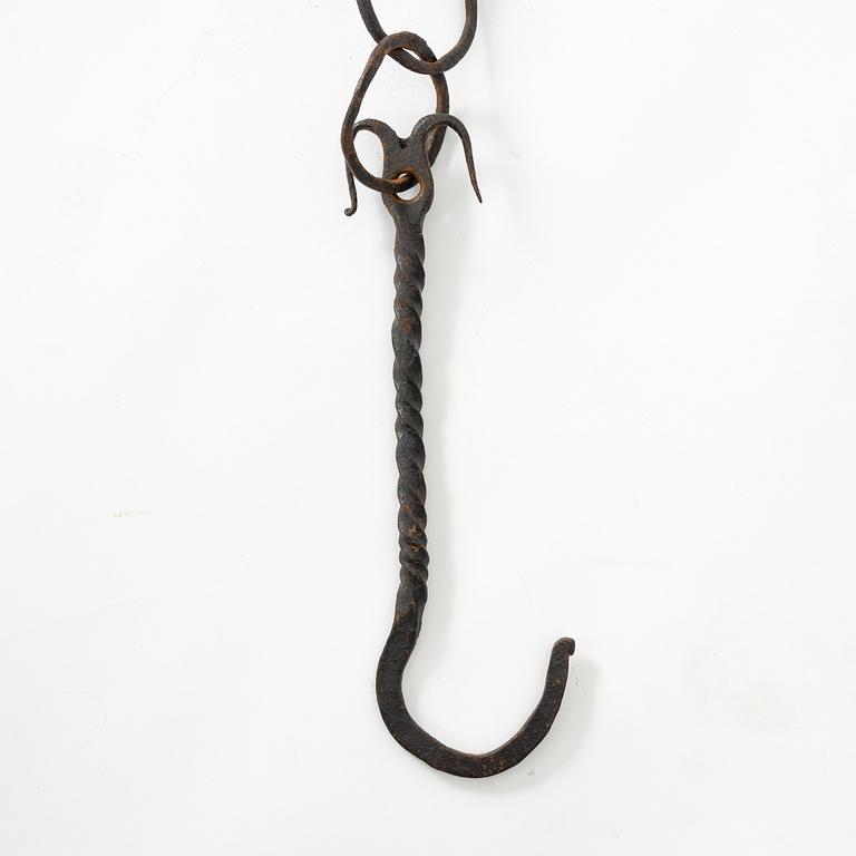 Hängare, två stycken, 1700-tal.