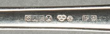 A SET OF 93 PCS SILVER CUTLERY "Gammalsvensk modell" GAB STOCKHOLM.