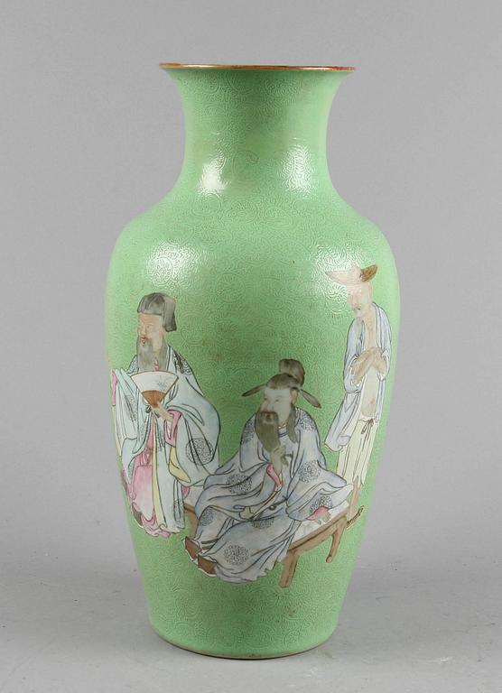 VAS, porslin, Kina 1800-talets andra hälft.