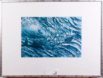 Peter Dahl · DAHL, PETER, litografi sign. 