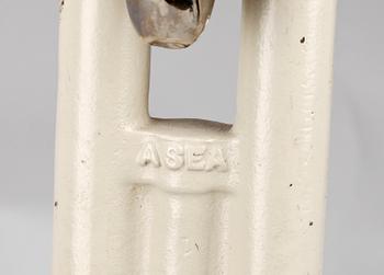 BORDSLAMPA, metall, ASEA, 1900-talets mitt.