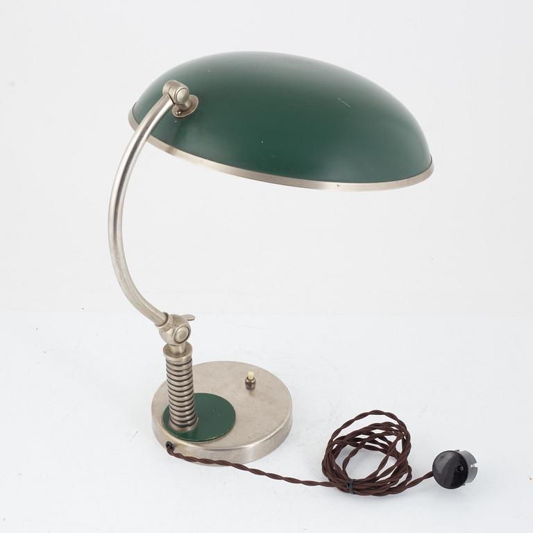 Boréns, a table lamp model "538", Borås, 1930s.