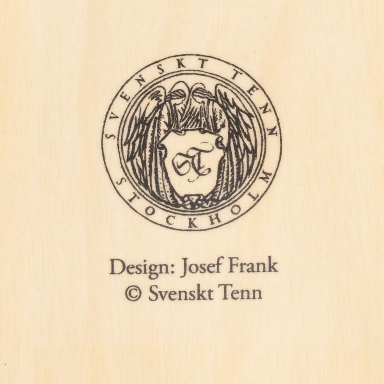 Firma Svenskt Tenn, Margot Barolo & Märta Friman, a pair of tray tables, "Sunday Noon", Svenskt Tenn.