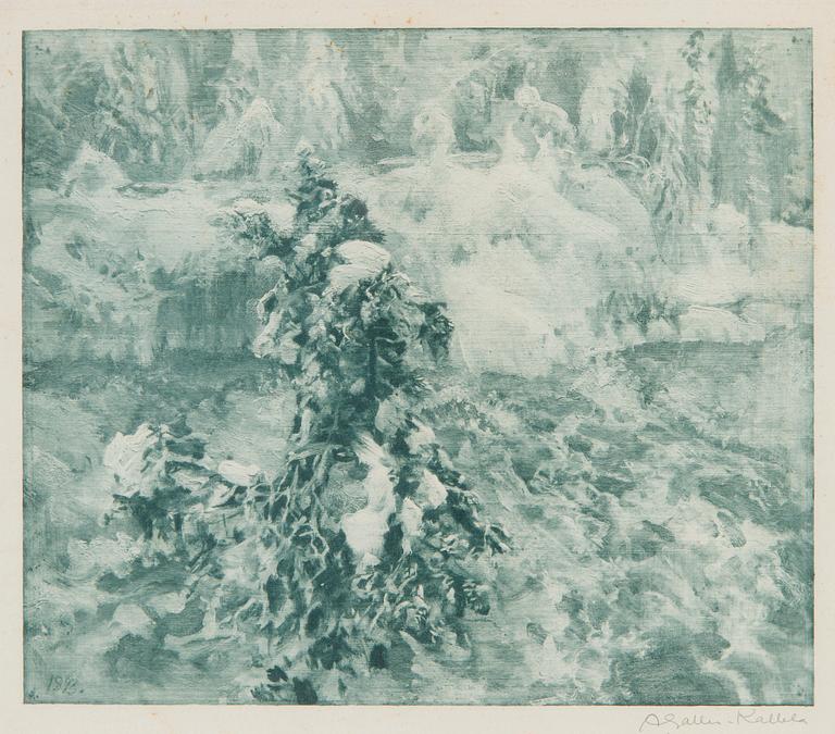 Akseli Gallen-Kallela, Motif from Imatra.