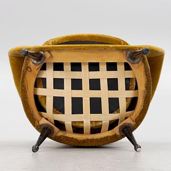 Folke Jansson, armchair, "Tellus", SM Wincrantz, Skövde, 1950s.