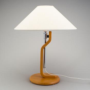 A table and a ceiling lamp "Grevie" by Lars Bessfelt for Ateljé Lyktan, Sweden, 1980´s.