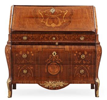 A Gustvian late 18th century commode by N. Korp (not signed), master 1763.