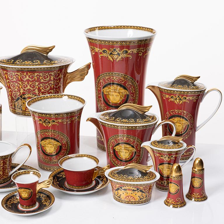 Versace, a 117 piece dinner service, "Medusa", Rosenthal, Germany.
