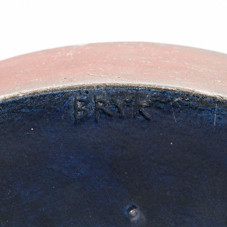 Rut Bryk, a stoneware bowl, signed BRYK.