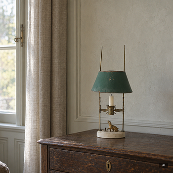 Reading candle holder, late Gustavian, circa 1800.