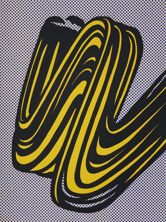 Roy Lichtenstein, "Brushstroke".