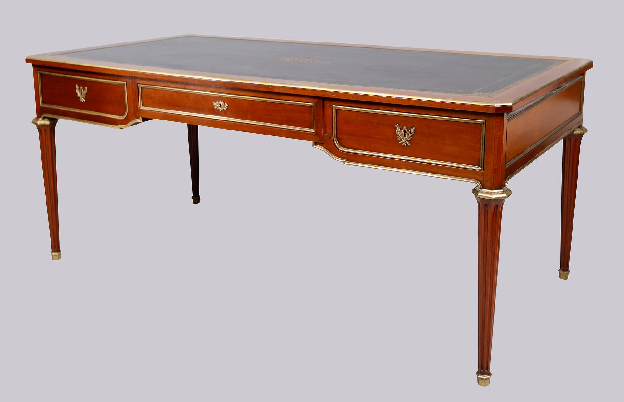 SKRIVBORD, gustaviansk stil, 1800-/1900-tal, sk partnerdesk.