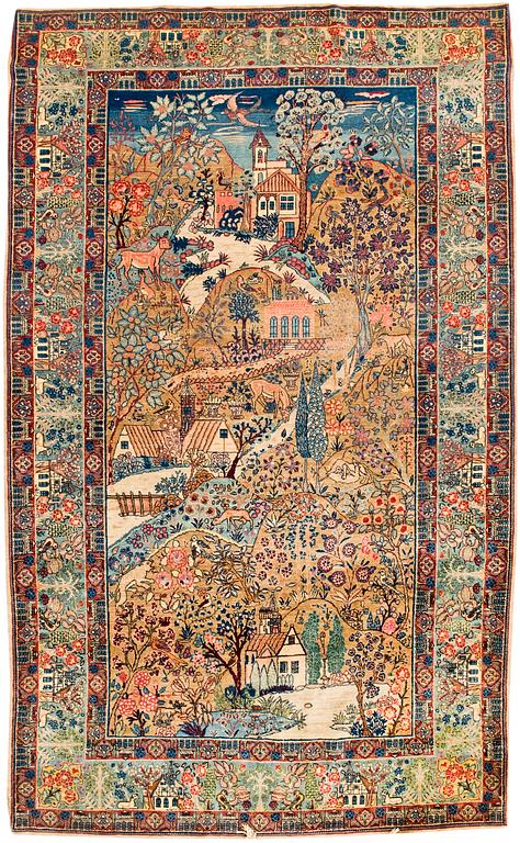 SEMIANTIK TÄBRIS sannolikt. 281 x 169 cm.