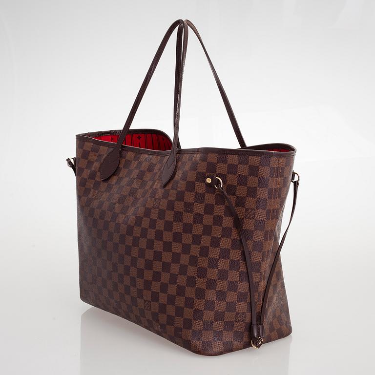 Louis Vuitton, a Damier Ebene 'Neverfull GM' Bag.