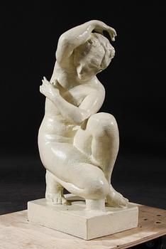 TRÄDGÅRDSSKULPTUR, gjutjärn, 2000-tal.