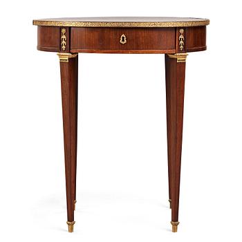 20. A Directoire late 18th century table.