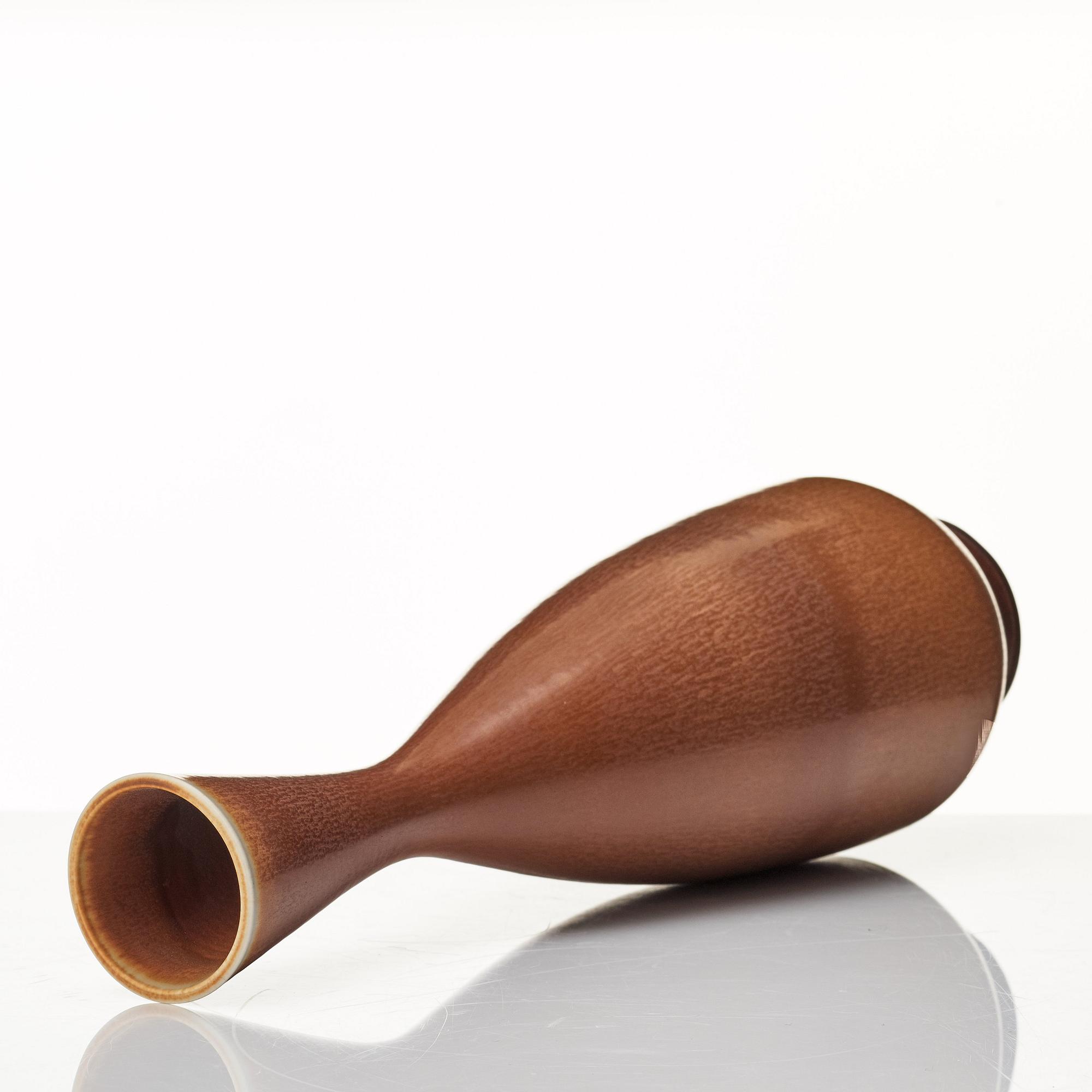 Berndt Friberg, a stoneware vase, Gustavsberg studio, Sweden 1964.