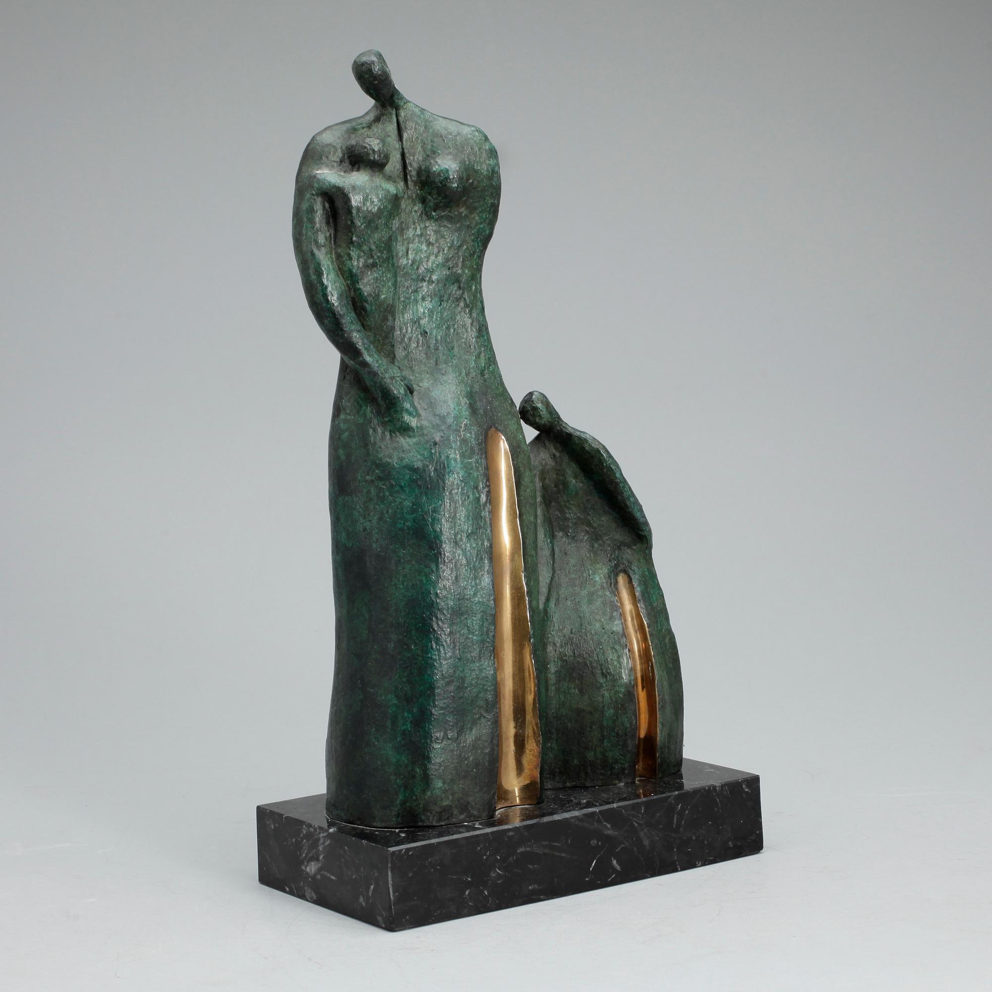 ESPERANZA LOPEZ-MONTOYA, skulptur. Signerad och numrerad 6/8.