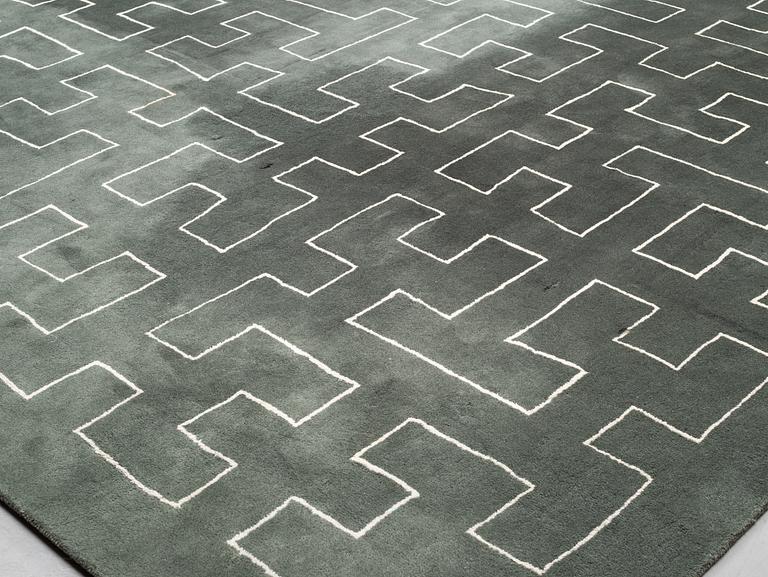 Tom Dixon, matta, "Maze", handtuftad, ca 478 x 478 cm, "MAZE By ASPLUND".