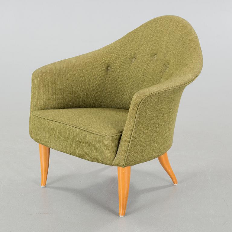 a lounge chair, model "Lilla Adam", for Nordiska Kompanier, third quarter of the 20th century.