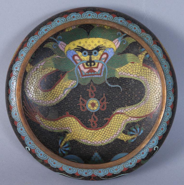 FAT, cloisonne, 1800/1900-tal.