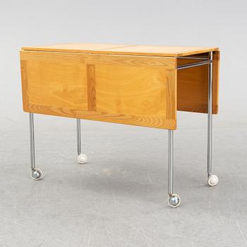 Bruno Mathsson, a 'Berit' drop-leaf table, Firma Karl Mathsson, Värnamo, 1973.