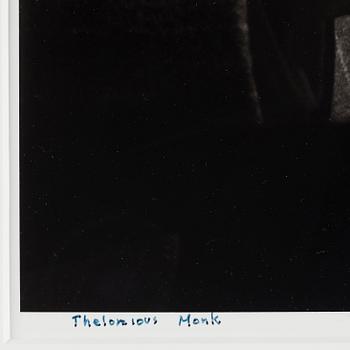 William Gottlieb, "Thelonius Monk", 1940s.