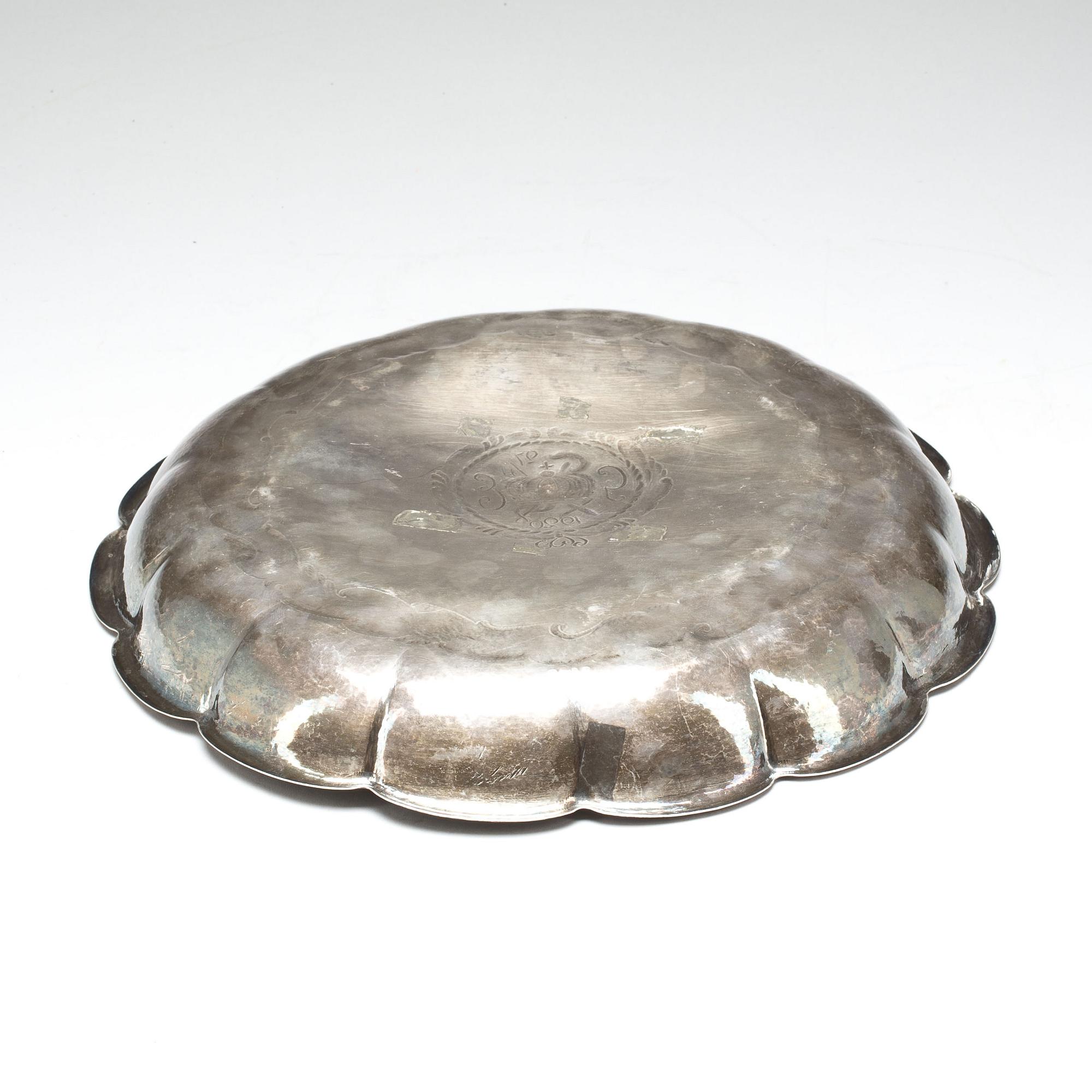 FAT, silver. Ragnar Lundmark, 1920,  Göteborg . Vikt ca 926g.