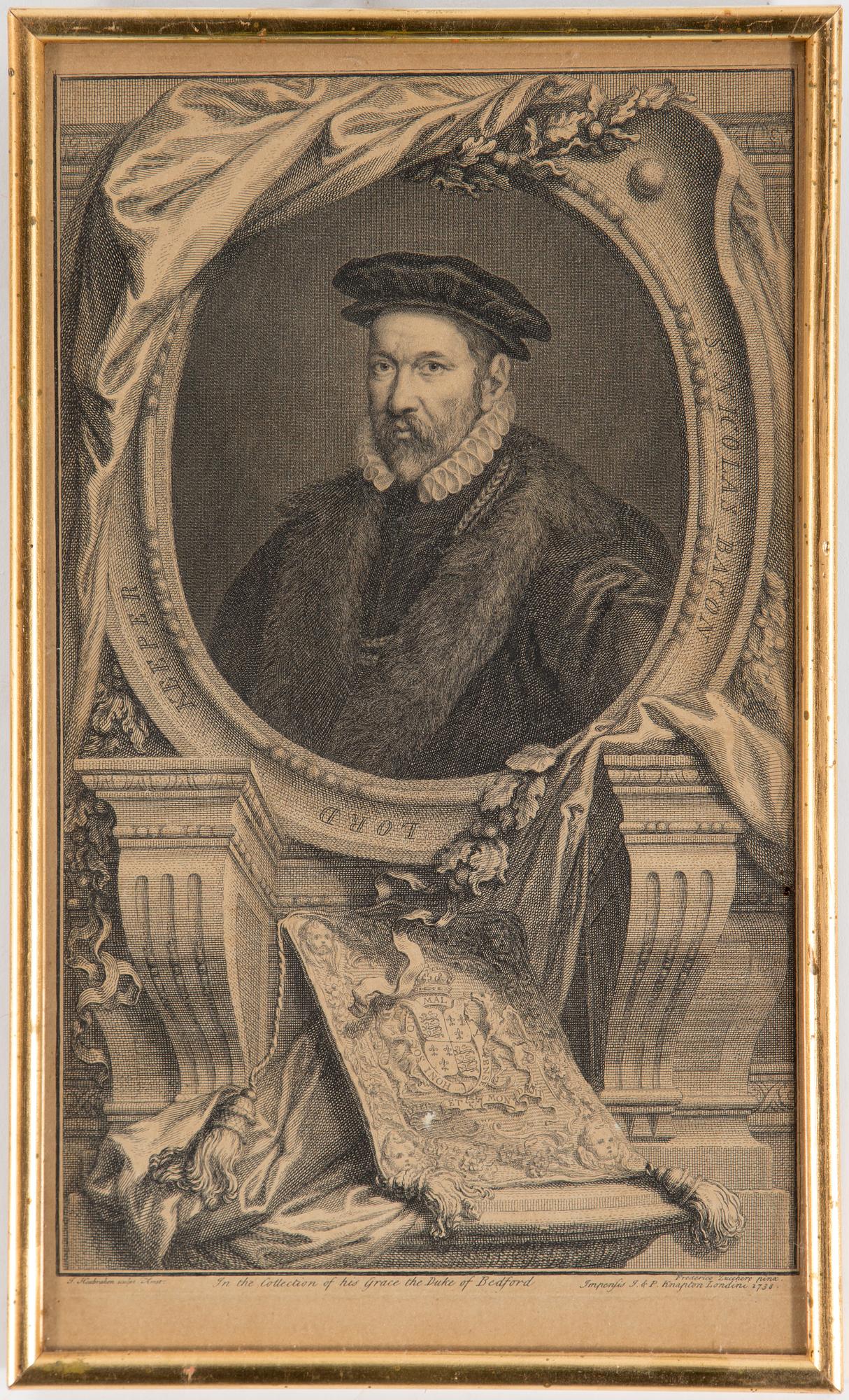 A collection of 38 18-19th century etchings.