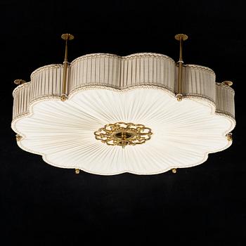 A Swedish Modern ceiling lamp, 1940's.