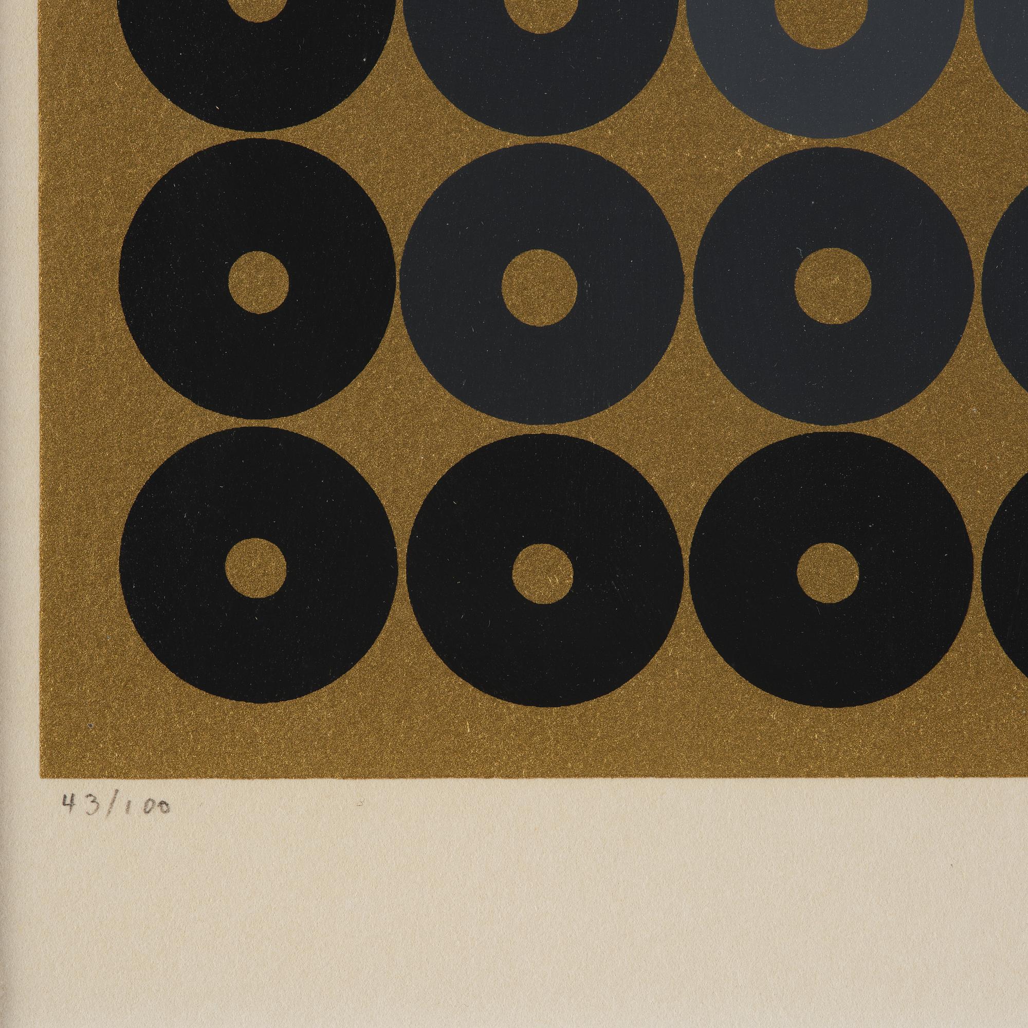 Victor Vasarely, Untitled from: "Hommage aux Prix Nobel" (The Nobel Prize Portfolio).