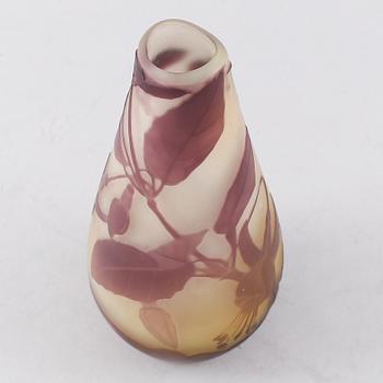 VAS, glas, jugend, Emile Gallé, Frankrike, 1900-talets början.