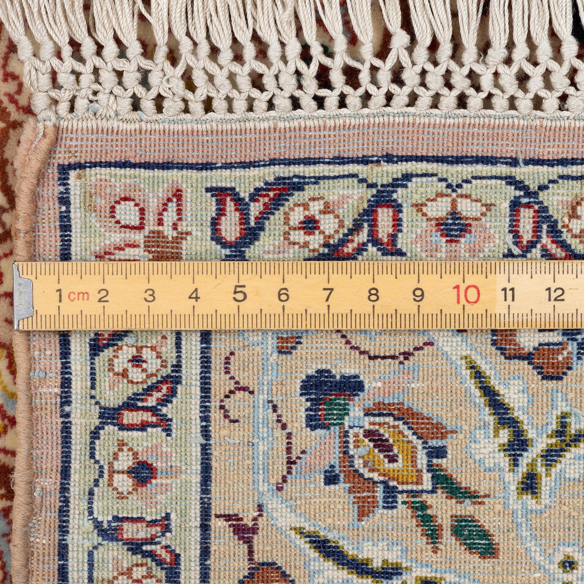 Matta, semiantik Isfahan, centrala Persien, signerad Mamoury, ca 163 x 109 cm.