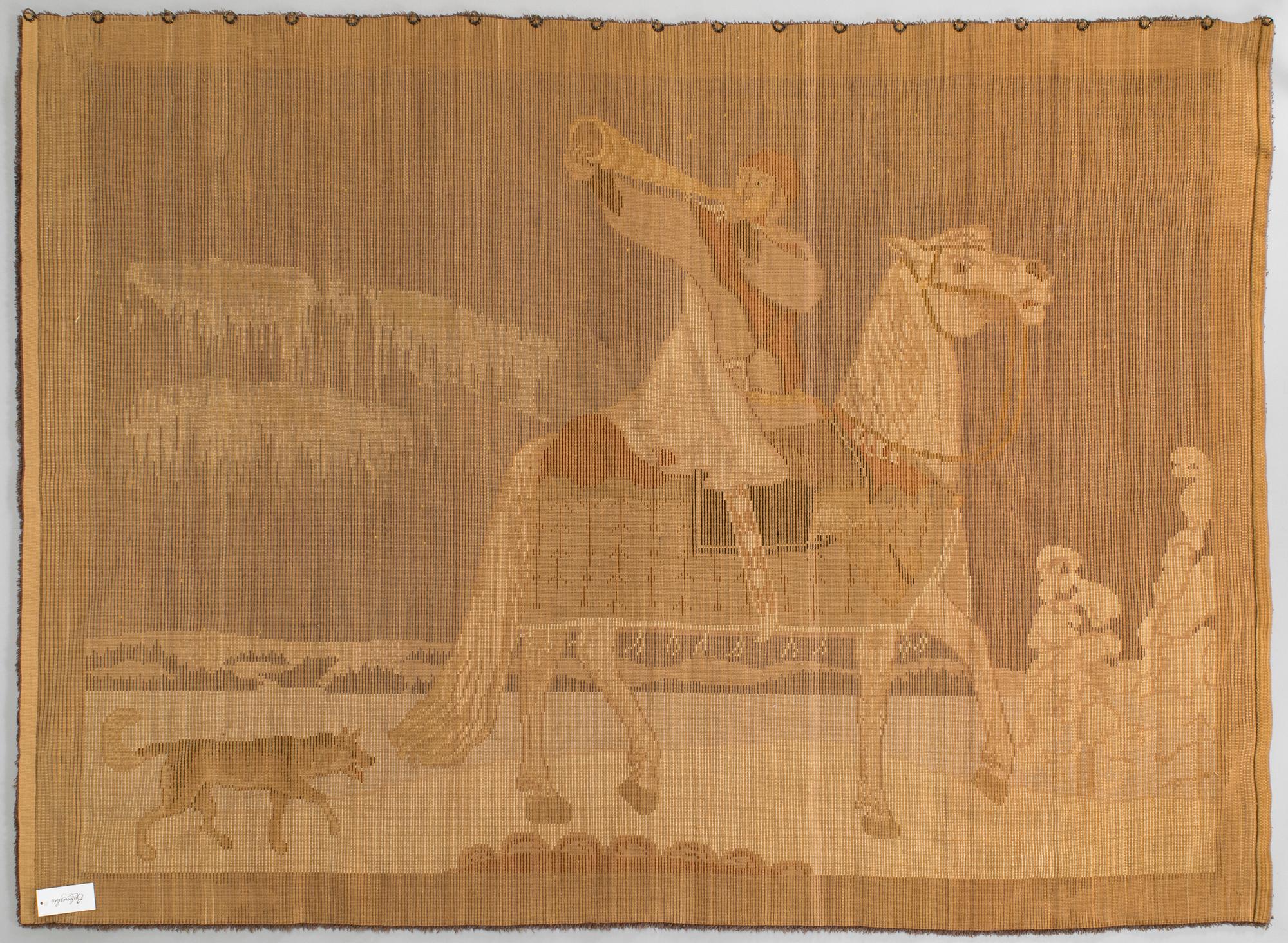 Akseli Gallen-Kallela, hänen mukaansa, ryijy, Kodiksamin Mattokutomo. Noin 245 x 175 cm.