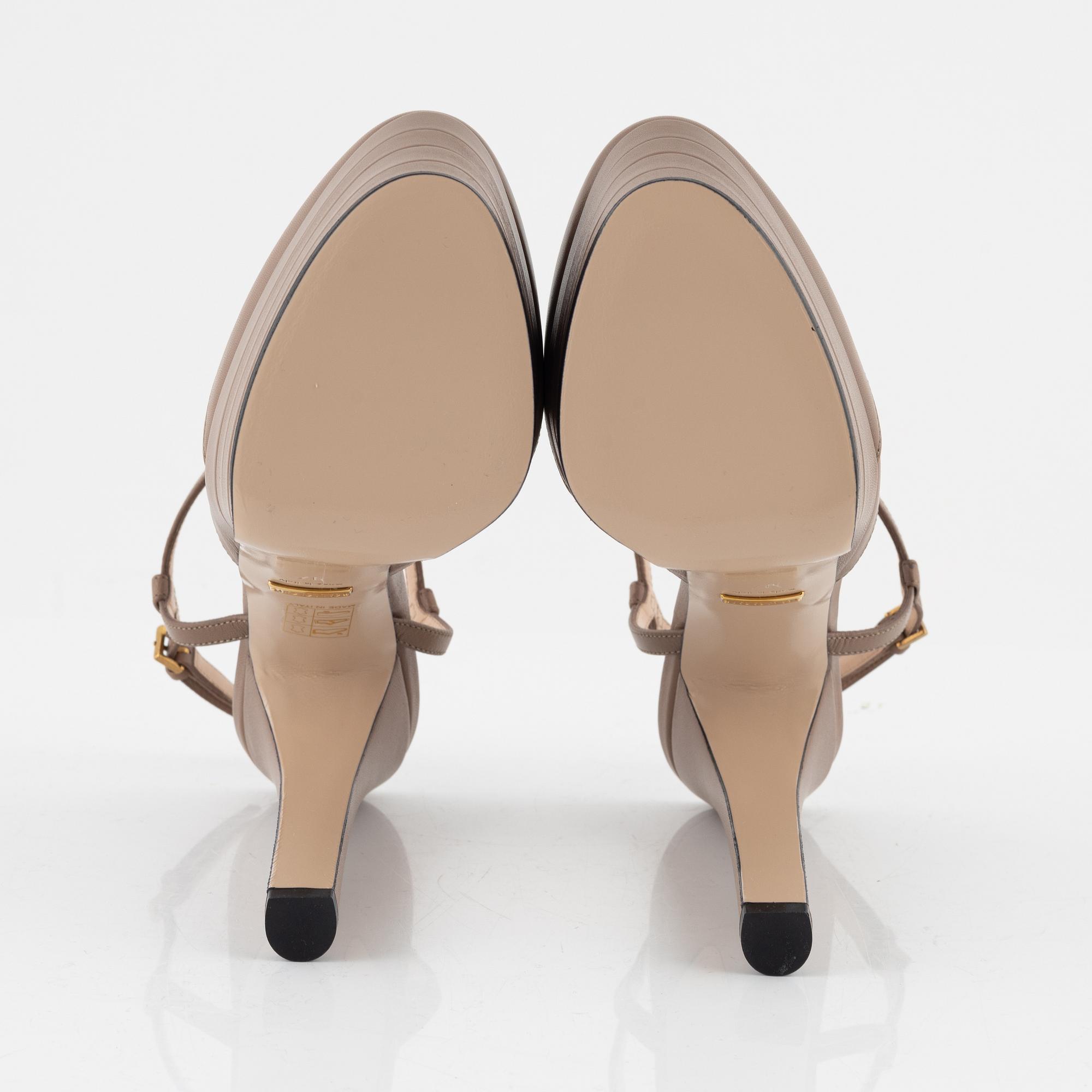 Gucci nude shoes hot sale