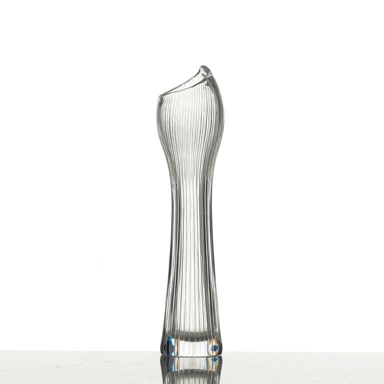 Tapio Wirkkala, TAPIO WIRKKALA, a set of three pieces of art glass, Iittala, Finland 1950's.