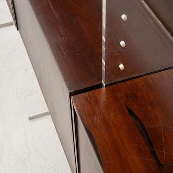 Poul Nørreklit, bokhylla / hyllsystem, "Jailhouse", Georg Petersens Møbelfabrik A/S, Danmark, 1960-tal.