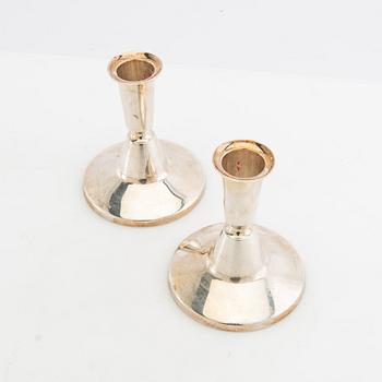 Candelabras 2 pairs silver 1966/67.