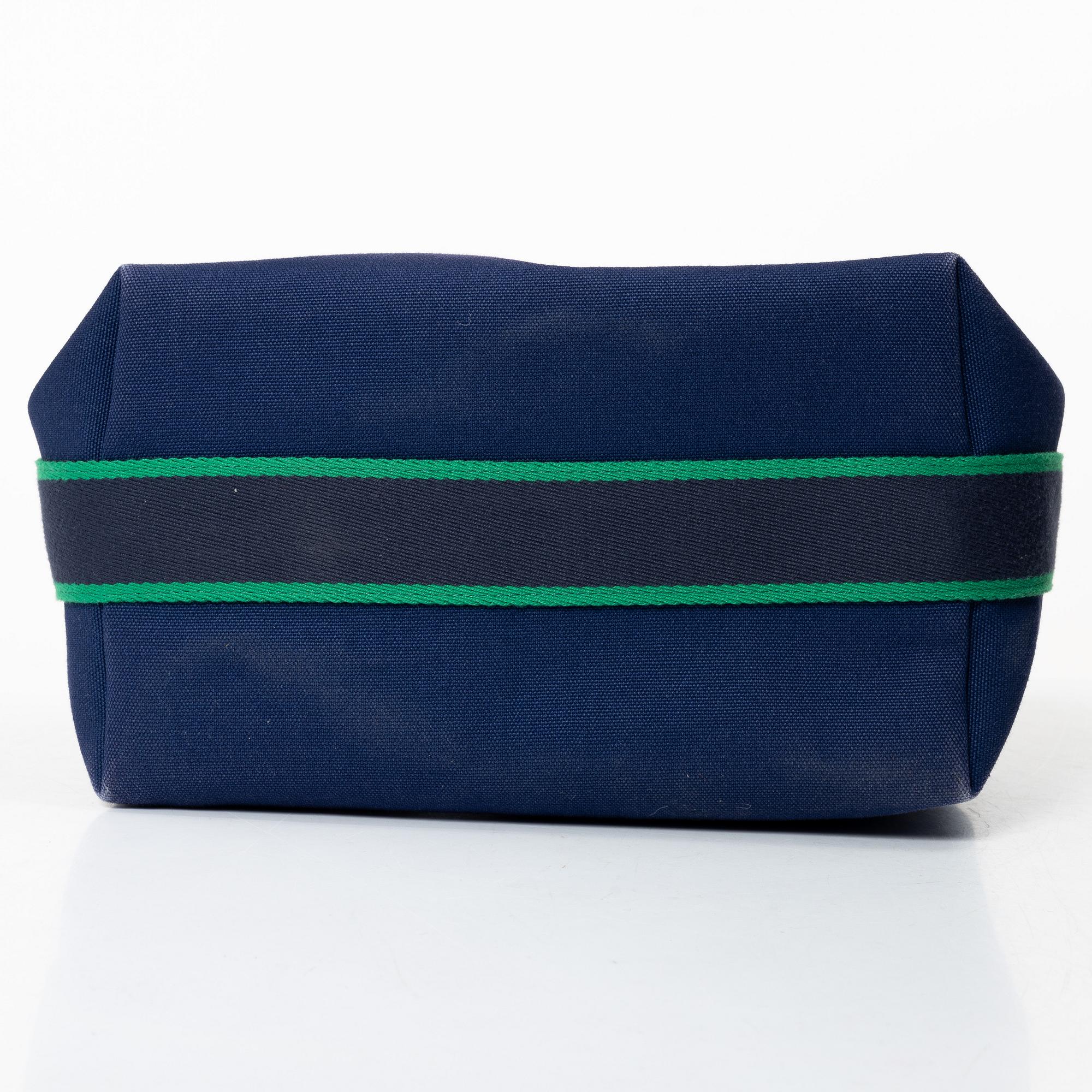 Hermès, cloth handbag.