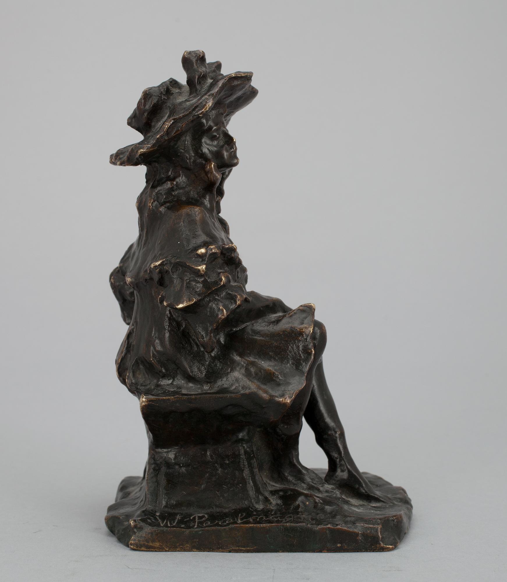 Vladimir Osipovic Perelman, A GIRL AND A BALL.