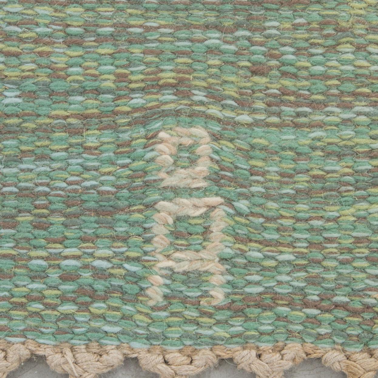 FLAT WEAVE. "Vårblom". Signed Å (Anna Johanna Ångström), Axeco, ca 280 x 195 cm.