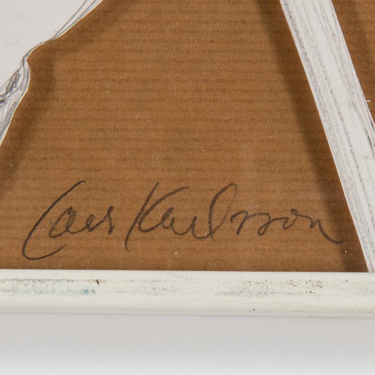 LARS KARLSSON, kollage på papper, signerad och daterad -7?.