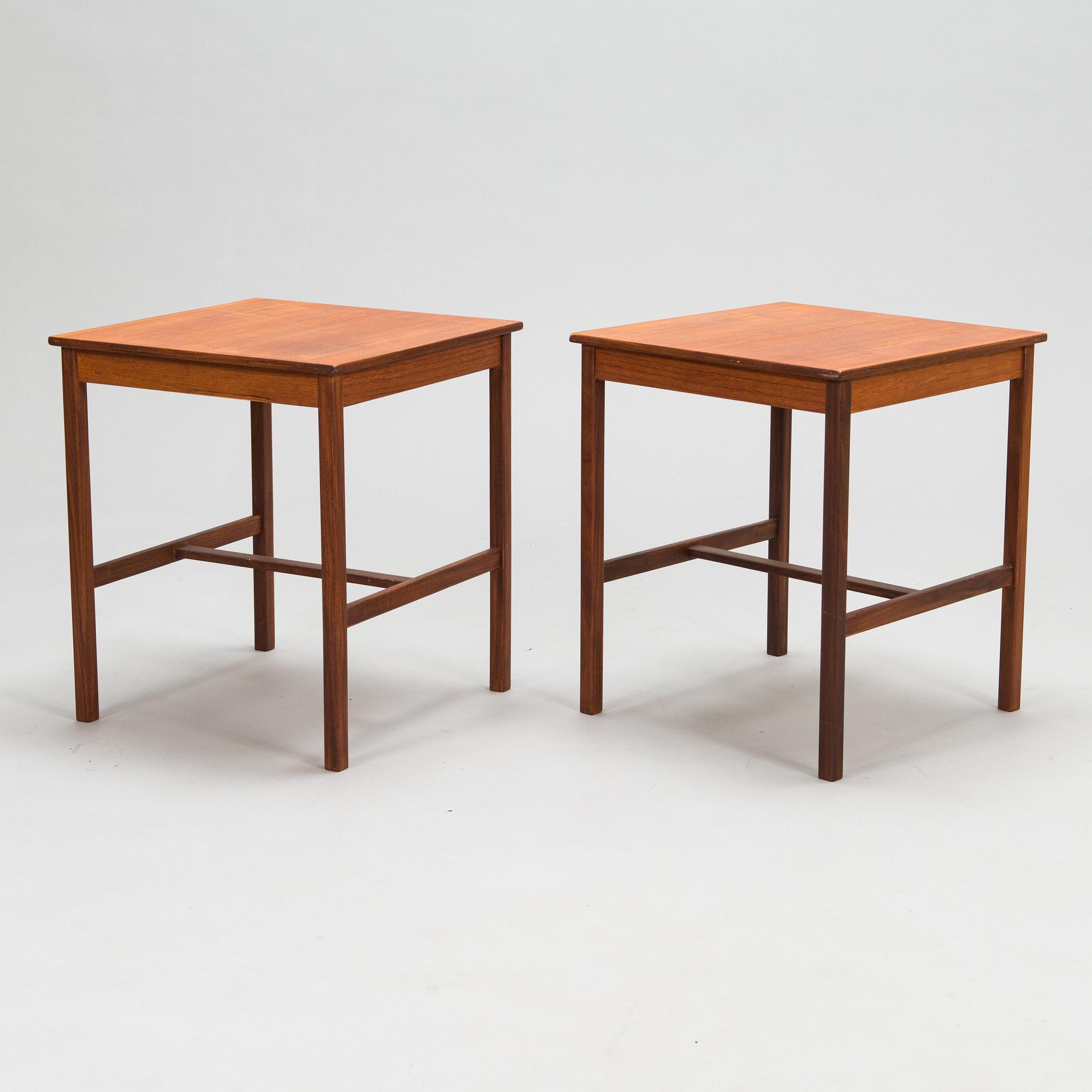 A set of tables from "the Ideal series" by Gunnar Myrstrand & Sven Engström, AB Skaraborgs Möbelindustri, Tibro, Sweden.