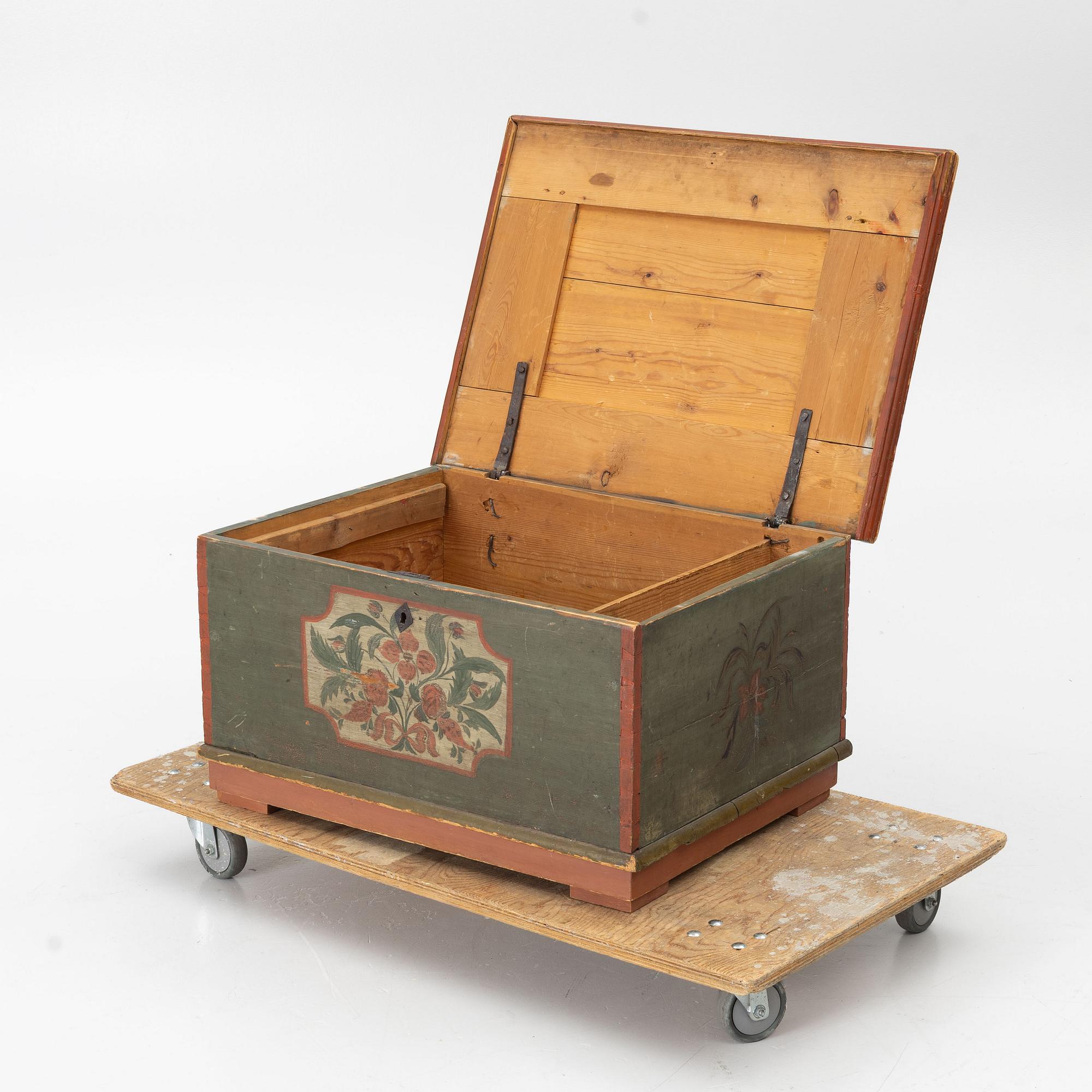 Kista, allmoge, Hälsningland/Härjedalen. 1800-tal.