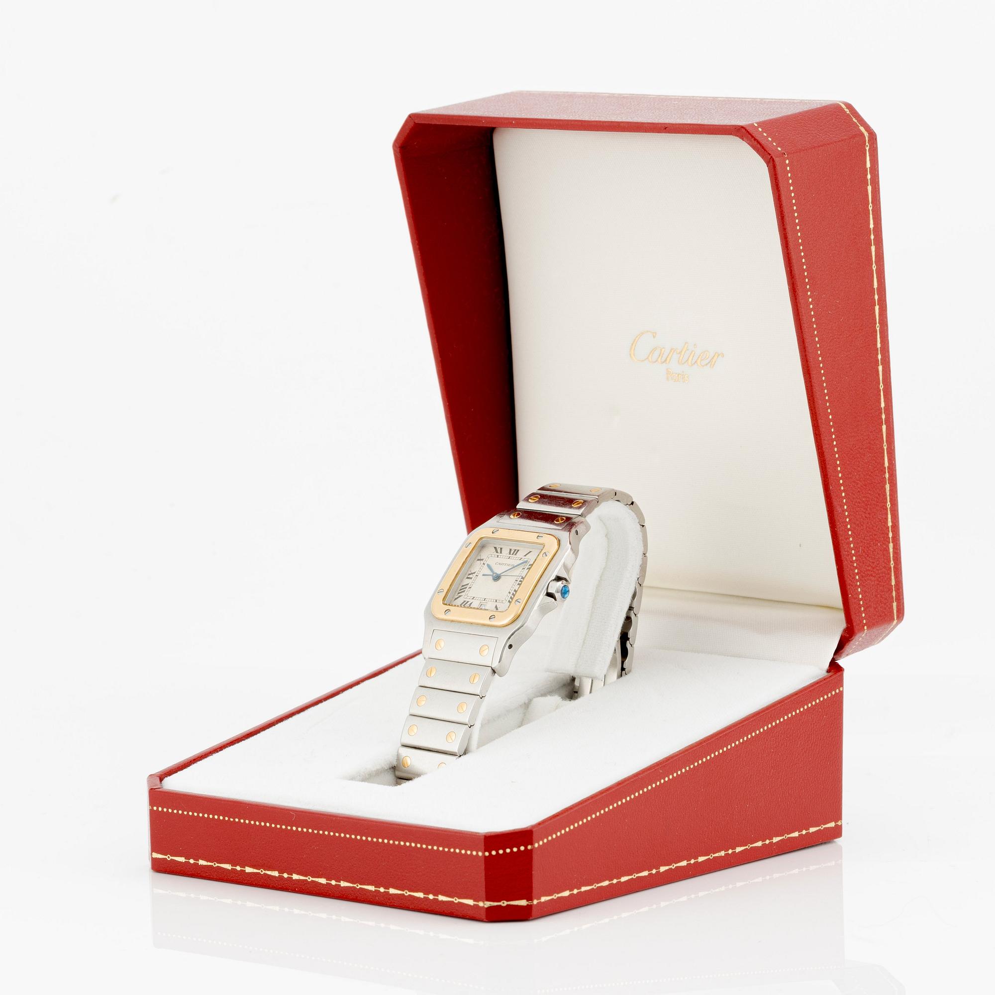 Cartier, Santos Galbée, ca 1990.