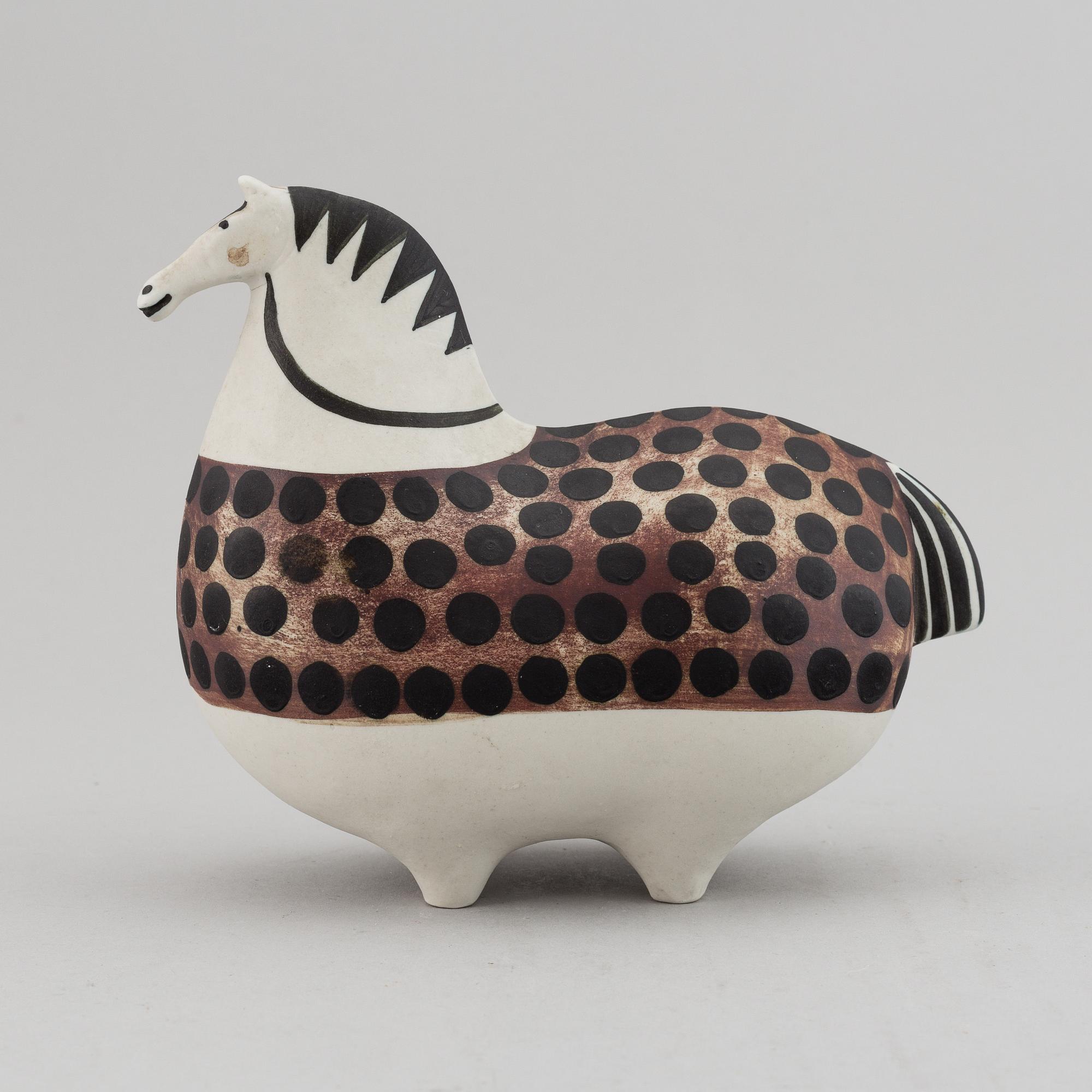 STIG LINDBERG, figurin, stengods, Gustavsbergs studio.