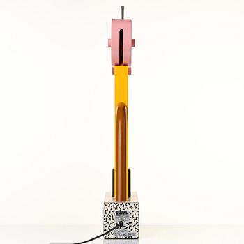 Ettore Sottsass, "Tahiti", bordslampa, Memphis, Milano, efter 1981.